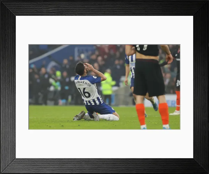 Framed Print : Premier League Showdown: Brighton & Hove Albion vs. Chelsea at American Express Community Stadium (01.01.20) Framed Print : Premier League Showdown: Brighton & Hove Albion vs. Chelsea at American Express Community Stadium (01.01.20)