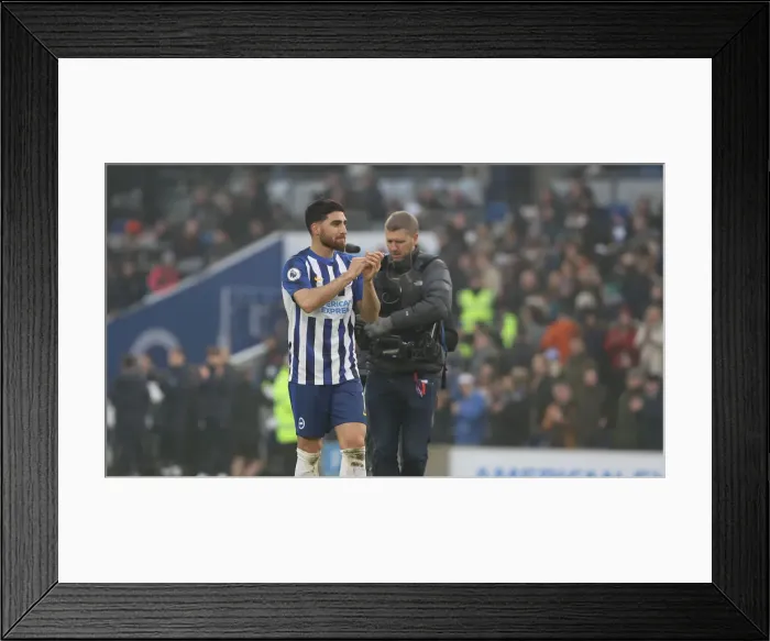 Framed Print : Brighton and Hove Albion vs. Chelsea: A Premier League Battle at the American Express Community Stadium (01.01.20) Framed Print : Brighton and Hove Albion vs. Chelsea: A Premier League Battle at the American Express Community Stadium (01.01.20)