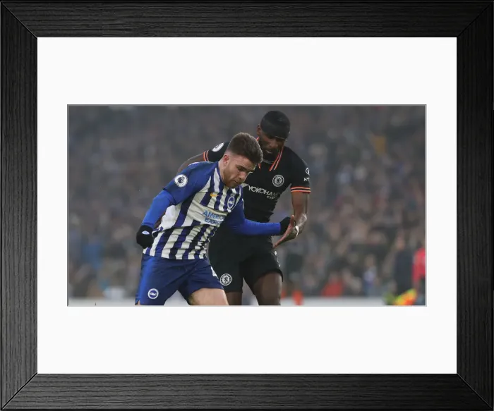 Framed Print : Brighton and Hove Albion vs. Chelsea: A Premier League Battle at American Express Community Stadium (01.01.20) Framed Print : Brighton and Hove Albion vs. Chelsea: A Premier League Battle at American Express Community Stadium (01.01.20)