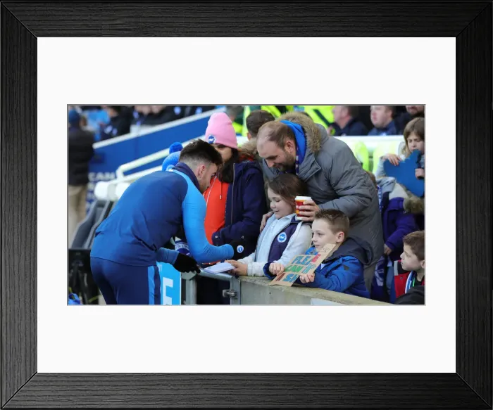 Framed Print : Brighton & Hove Albion vs. Sheffield Wednesday: FA Cup Showdown at American Express Community Stadium (04.01.20) Framed Print : Brighton & Hove Albion vs. Sheffield Wednesday: FA Cup Showdown at American Express Community Stadium (04.01.20)