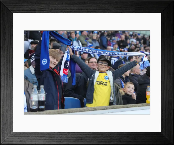 Framed Print : Brighton & Hove Albion vs. Sheffield Wednesday: FA Cup Clash at American Express Community Stadium (04JAN20) Framed Print : Brighton & Hove Albion vs. Sheffield Wednesday: FA Cup Clash at American Express Community Stadium (04JAN20)