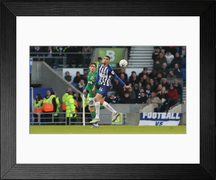 Framed Print : FA Cup Third Round: Brighton & Hove Albion vs. Sheffield Wednesday at American Express Community Stadium (04.01.20) Framed Print : FA Cup Third Round: Brighton & Hove Albion vs. Sheffield Wednesday at American Express Community Stadium (04.01.20)