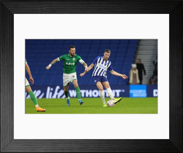 Framed Print : Brighton & Hove Albion vs. Sheffield Wednesday: FA Cup Clash at American Express Community Stadium (04JAN20) Framed Print : Brighton & Hove Albion vs. Sheffield Wednesday: FA Cup Clash at American Express Community Stadium (04JAN20)