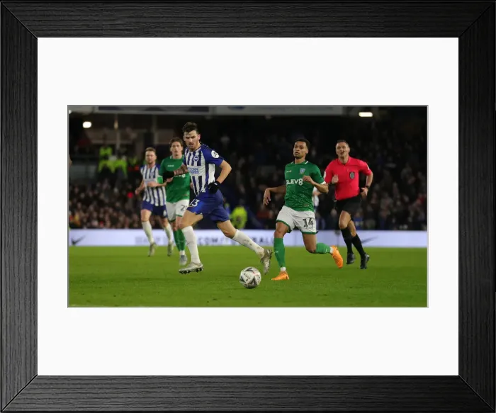 Framed Print : FA Cup Third Round: Brighton & Hove Albion vs. Sheffield Wednesday at American Express Community Stadium (04.01.2020) Framed Print : FA Cup Third Round: Brighton & Hove Albion vs. Sheffield Wednesday at American Express Community Stadium (04.01.2020)