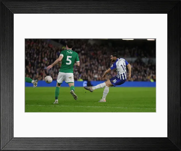 Framed Print : Brighton & Hove Albion vs. Sheffield Wednesday: FA Cup Showdown at American Express Community Stadium (04.01.20) Framed Print : Brighton & Hove Albion vs. Sheffield Wednesday: FA Cup Showdown at American Express Community Stadium (04.01.20)