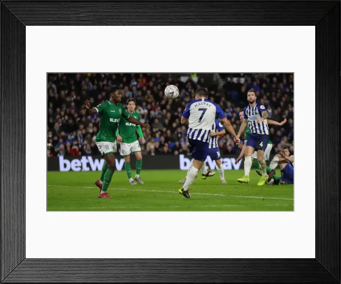 Framed Print : Brighton & Hove Albion vs Sheffield Wednesday: FA Cup Clash at American Express Community Stadium (04JAN20) Framed Print : Brighton & Hove Albion vs Sheffield Wednesday: FA Cup Clash at American Express Community Stadium (04JAN20)