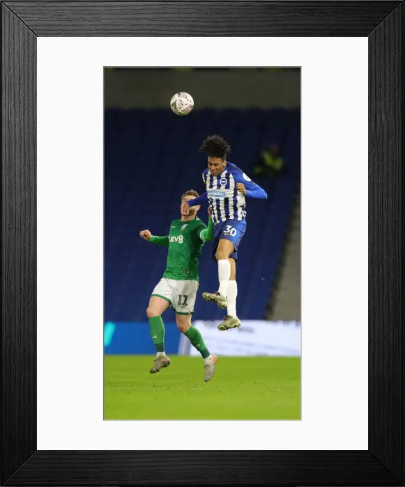 Framed Print : Brighton & Hove Albion vs. Sheffield Wednesday: FA Cup Showdown at American Express Community Stadium (04.01.20) Framed Print : Brighton & Hove Albion vs. Sheffield Wednesday: FA Cup Showdown at American Express Community Stadium (04.01.20)