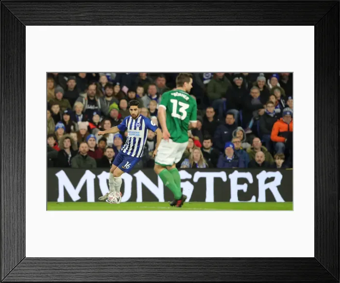 Framed Print : FA Cup Third Round: Brighton & Hove Albion vs. Sheffield Wednesday at American Express Community Stadium (04.01.20) Framed Print : FA Cup Third Round: Brighton & Hove Albion vs. Sheffield Wednesday at American Express Community Stadium (04.01.20)