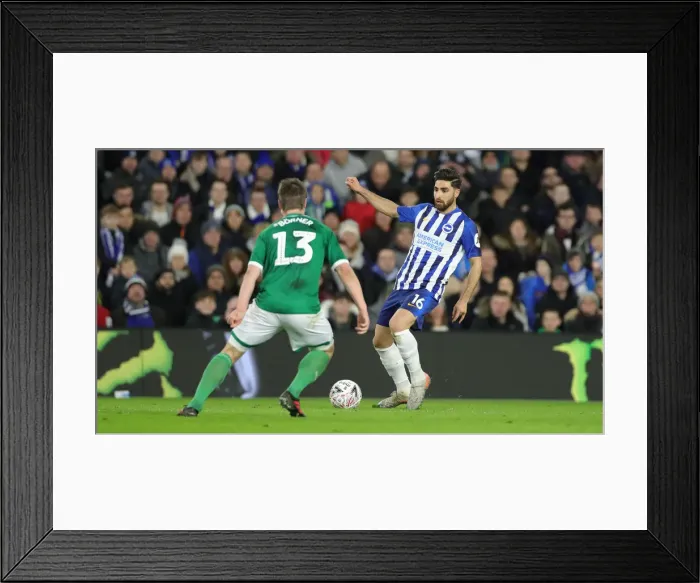 Framed Print : Brighton & Hove Albion vs. Sheffield Wednesday: FA Cup Showdown at American Express Community Stadium (04.01.20) Framed Print : Brighton & Hove Albion vs. Sheffield Wednesday: FA Cup Showdown at American Express Community Stadium (04.01.20)