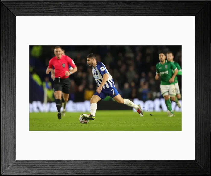 Framed Print : Brighton & Hove Albion vs. Sheffield Wednesday: FA Cup Showdown at American Express Community Stadium (04JAN20) Framed Print : Brighton & Hove Albion vs. Sheffield Wednesday: FA Cup Showdown at American Express Community Stadium (04JAN20)