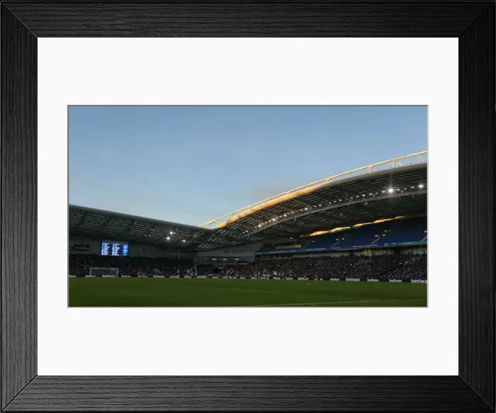 Framed Print : Brighton & Hove Albion vs. Sheffield Wednesday: FA Cup Battle at American Express Community Stadium (04.01.20) Framed Print : Brighton & Hove Albion vs. Sheffield Wednesday: FA Cup Battle at American Express Community Stadium (04.01.20)
