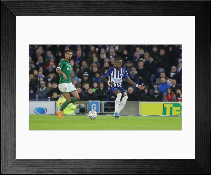 Framed Print : Brighton & Hove Albion vs. Sheffield Wednesday: FA Cup Clash at American Express Community Stadium (04JAN20) Framed Print : Brighton & Hove Albion vs. Sheffield Wednesday: FA Cup Clash at American Express Community Stadium (04JAN20)