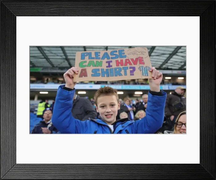 Framed Print : Brighton & Hove Albion vs. Sheffield Wednesday: FA Cup Clash at American Express Community Stadium (04JAN20) Framed Print : Brighton & Hove Albion vs. Sheffield Wednesday: FA Cup Clash at American Express Community Stadium (04JAN20)