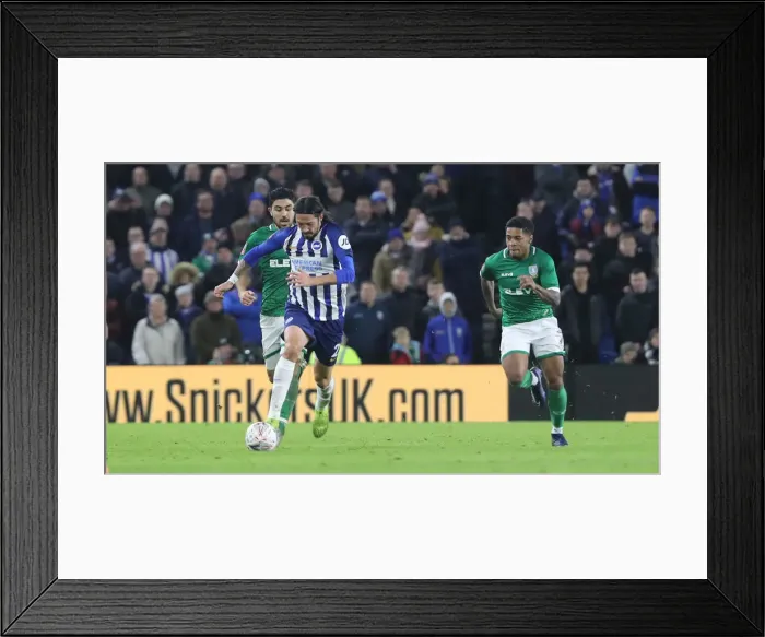 Framed Print : FA Cup Third Round: Brighton & Hove Albion vs. Sheffield Wednesday at American Express Community Stadium (04.01.20) Framed Print : FA Cup Third Round: Brighton & Hove Albion vs. Sheffield Wednesday at American Express Community Stadium (04.01.20)