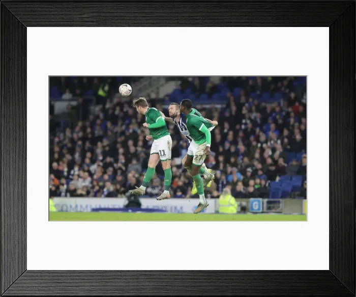 Framed Print : FA Cup Third Round: Brighton & Hove Albion vs. Sheffield Wednesday at American Express Community Stadium (04.01.20) Framed Print : FA Cup Third Round: Brighton & Hove Albion vs. Sheffield Wednesday at American Express Community Stadium (04.01.20)