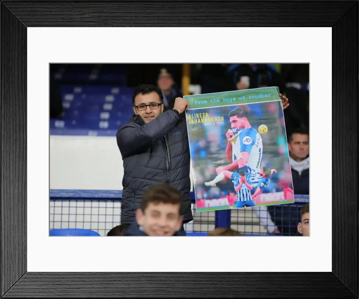 Framed Print : Intense Premier League Showdown: Everton vs. Brighton and Hove Albion at Goodison Park (11JAN20) Framed Print : Intense Premier League Showdown: Everton vs. Brighton and Hove Albion at Goodison Park (11JAN20)