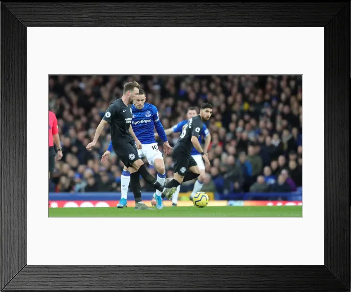 Framed Print : Intense Premier League Showdown: Everton vs. Brighton and Hove Albion at Goodison Park (11JAN20) Framed Print : Intense Premier League Showdown: Everton vs. Brighton and Hove Albion at Goodison Park (11JAN20)