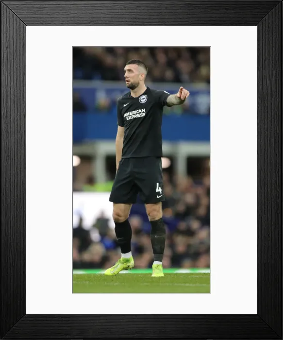 Framed Print : Intense Premier League Showdown: Everton vs. Brighton and Hove Albion at Goodison Park (11JAN20)