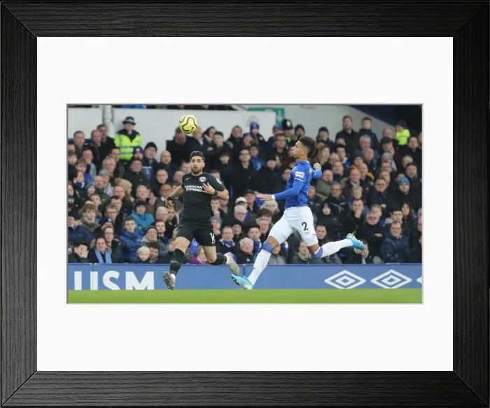 Framed Print : Intense Premier League Showdown: Everton vs. Brighton and Hove Albion at Goodison Park (11JAN20) Framed Print : Intense Premier League Showdown: Everton vs. Brighton and Hove Albion at Goodison Park (11JAN20)