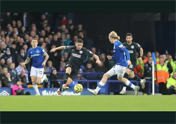 Intense Premier League Showdown: Everton vs. Brighton and Hove Albion at Goodison Park (11JAN20)