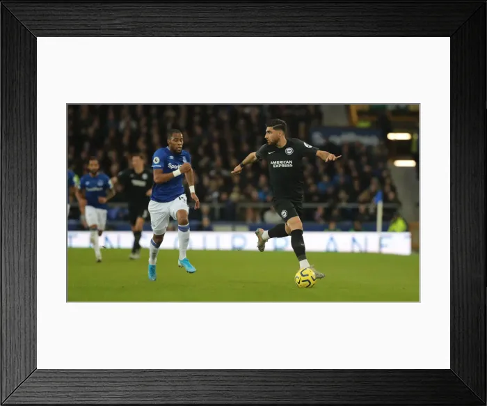 Framed Print : Intense Premier League Showdown: Everton vs. Brighton and Hove Albion at Goodison Park (11JAN20) Framed Print : Intense Premier League Showdown: Everton vs. Brighton and Hove Albion at Goodison Park (11JAN20)