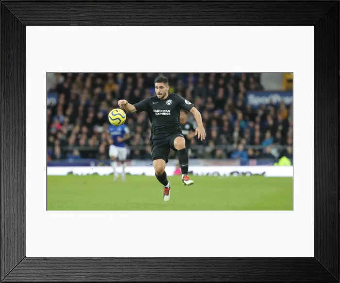 Framed Print : Intense Premier League Showdown: Everton vs. Brighton and Hove Albion at Goodison Park (11Jan20)