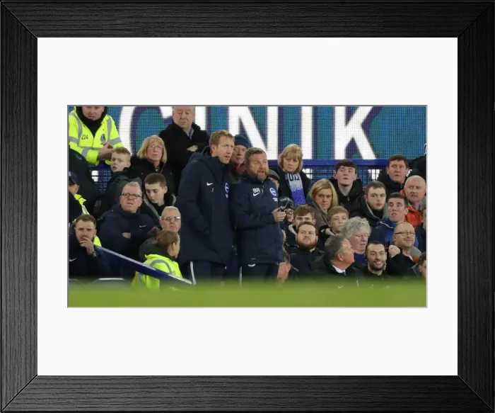 Framed Print : Intense Premier League Showdown: Everton vs. Brighton and Hove Albion at Goodison Park (11JAN20) Framed Print : Intense Premier League Showdown: Everton vs. Brighton and Hove Albion at Goodison Park (11JAN20)