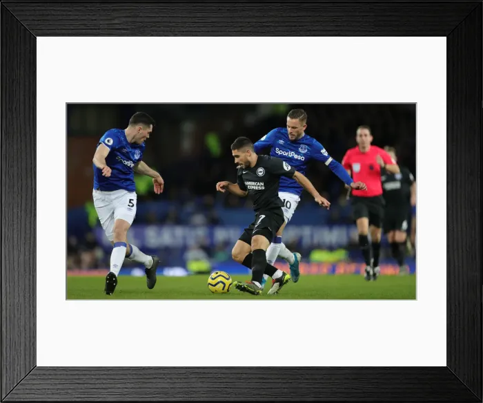 Framed Print : Intense Premier League Showdown: Everton vs. Brighton and Hove Albion at Goodison Park (11JAN20) Framed Print : Intense Premier League Showdown: Everton vs. Brighton and Hove Albion at Goodison Park (11JAN20)
