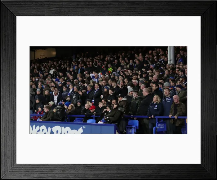 Framed Print : Intense Premier League Showdown: Everton vs. Brighton and Hove Albion at Goodison Park (11Jan20) Framed Print : Intense Premier League Showdown: Everton vs. Brighton and Hove Albion at Goodison Park (11Jan20)