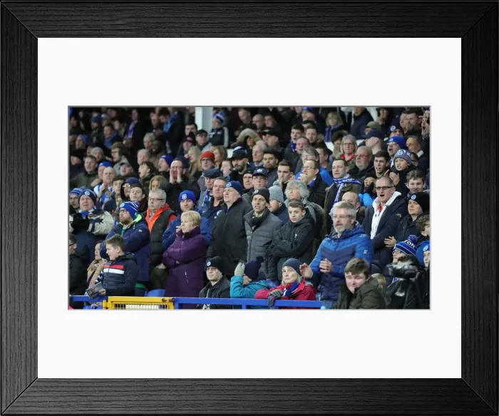 Framed Print : Intense Premier League Showdown: Everton vs. Brighton and Hove Albion at Goodison Park (11Jan20) Framed Print : Intense Premier League Showdown: Everton vs. Brighton and Hove Albion at Goodison Park (11Jan20)