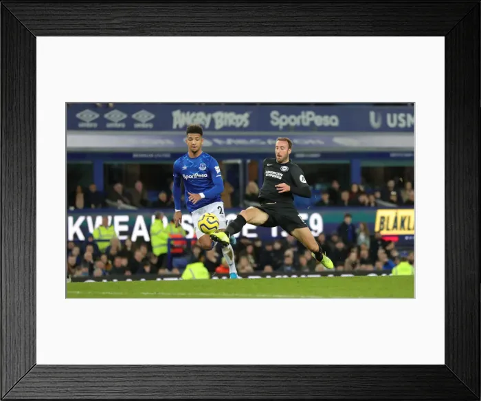 Framed Print : Intense Premier League Showdown: Everton vs. Brighton and Hove Albion at Goodison Park (11Jan20) Framed Print : Intense Premier League Showdown: Everton vs. Brighton and Hove Albion at Goodison Park (11Jan20)
