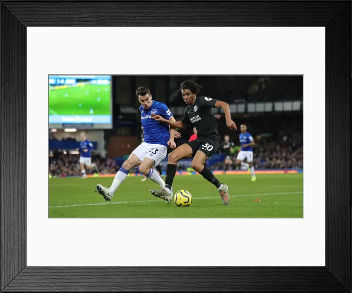 Framed Print : Eleventh January 2020: Premier League Battle - Everton vs. Brighton & Hove Albion at Goodison Park Framed Print : Eleventh January 2020: Premier League Battle - Everton vs. Brighton & Hove Albion at Goodison Park