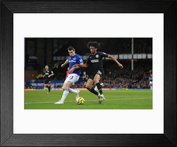Framed Print : Intense Premier League Showdown: Everton vs. Brighton and Hove Albion at Goodison Park (11JAN20) Framed Print : Intense Premier League Showdown: Everton vs. Brighton and Hove Albion at Goodison Park (11JAN20)