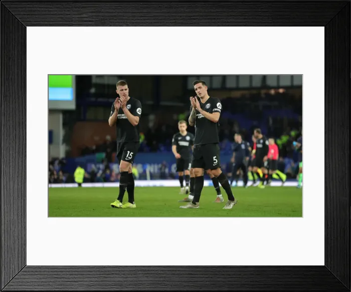 Framed Print : Intense Premier League Showdown: Everton vs. Brighton and Hove Albion at Goodison Park (11JAN20) Framed Print : Intense Premier League Showdown: Everton vs. Brighton and Hove Albion at Goodison Park (11JAN20)