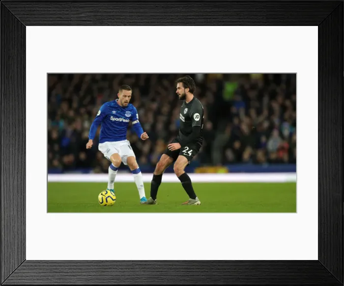 Framed Print : Intense Premier League Showdown: Everton vs. Brighton and Hove Albion at Goodison Park (11JAN20) Framed Print : Intense Premier League Showdown: Everton vs. Brighton and Hove Albion at Goodison Park (11JAN20)