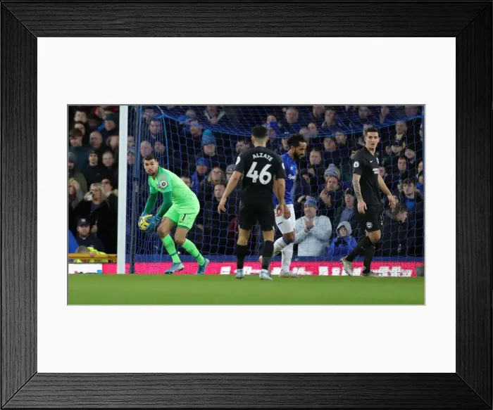 Framed Print : Intense Premier League Showdown: Everton vs. Brighton and Hove Albion at Goodison Park (11Jan20) Framed Print : Intense Premier League Showdown: Everton vs. Brighton and Hove Albion at Goodison Park (11Jan20)