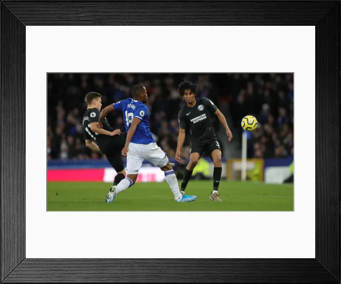 Framed Print : Intense Premier League Showdown: Everton vs. Brighton and Hove Albion at Goodison Park (11JAN20) Framed Print : Intense Premier League Showdown: Everton vs. Brighton and Hove Albion at Goodison Park (11JAN20)