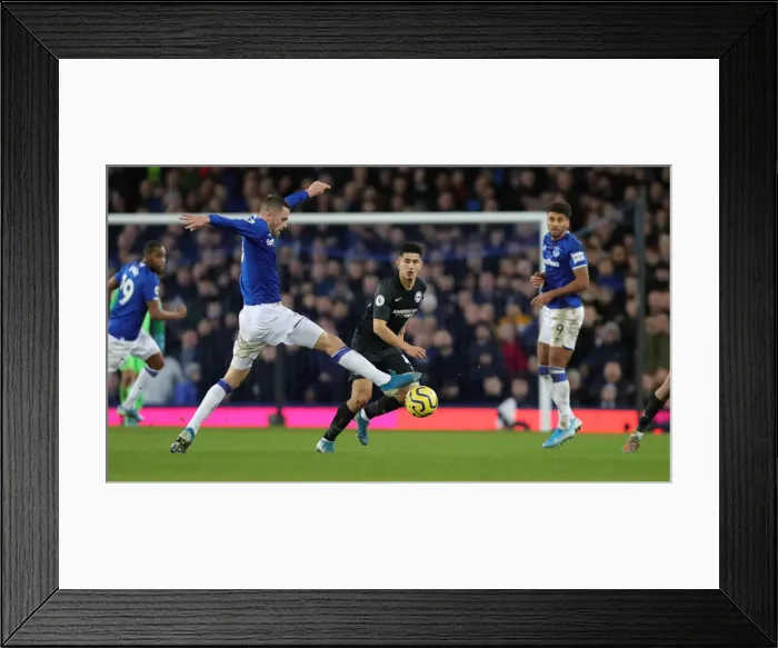 Framed Print : Intense Premier League Showdown: Everton vs. Brighton and Hove Albion at Goodison Park (11JAN20) Framed Print : Intense Premier League Showdown: Everton vs. Brighton and Hove Albion at Goodison Park (11JAN20)