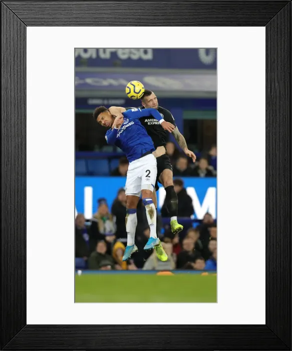 Framed Print : Intense Premier League Showdown: Everton vs. Brighton and Hove Albion at Goodison Park (11JAN20) Framed Print : Intense Premier League Showdown: Everton vs. Brighton and Hove Albion at Goodison Park (11JAN20)