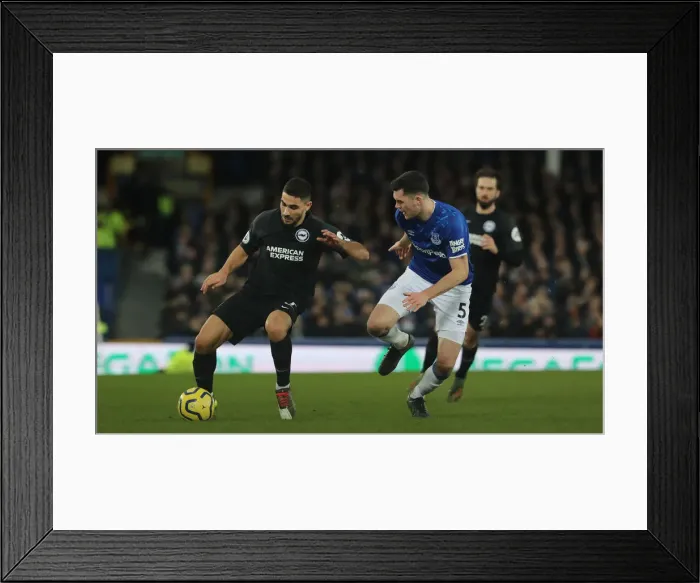 Framed Print : Intense Premier League Showdown: Everton vs. Brighton and Hove Albion at Goodison Park (11JAN20) Framed Print : Intense Premier League Showdown: Everton vs. Brighton and Hove Albion at Goodison Park (11JAN20)