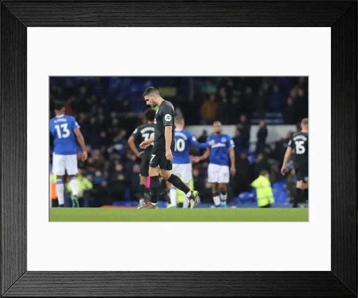 Framed Print : Premier League Showdown: Everton vs. Brighton & Hove Albion at Goodison Park (11Jan20) Framed Print : Premier League Showdown: Everton vs. Brighton & Hove Albion at Goodison Park (11Jan20)
