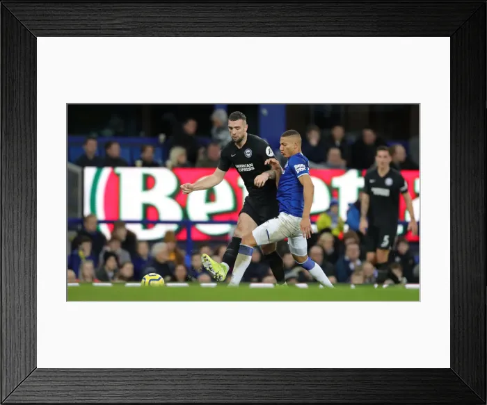 Framed Print : Intense Premier League Showdown: Everton vs. Brighton and Hove Albion at Goodison Park (11Jan20) Framed Print : Intense Premier League Showdown: Everton vs. Brighton and Hove Albion at Goodison Park (11Jan20)