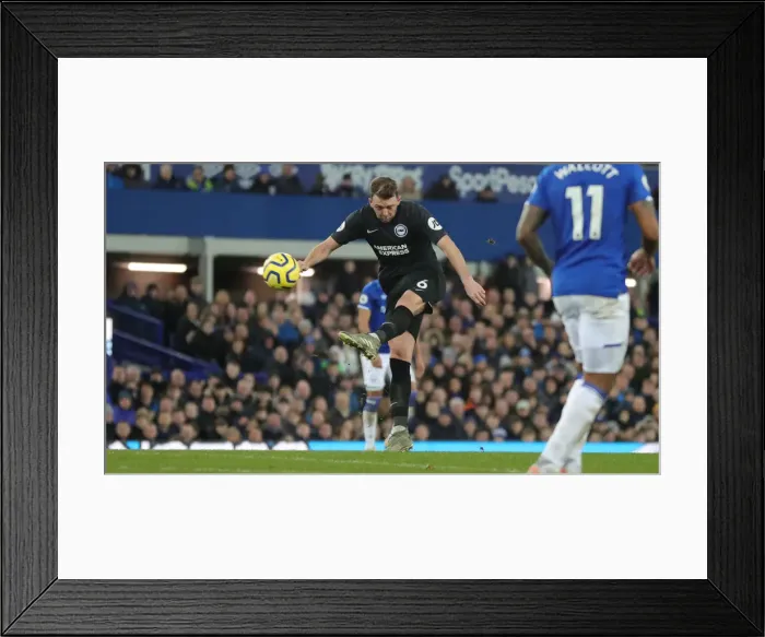 Framed Print : Premier League Showdown: Everton vs. Brighton and Hove Albion at Goodison Park (11JAN20) Framed Print : Premier League Showdown: Everton vs. Brighton and Hove Albion at Goodison Park (11JAN20)