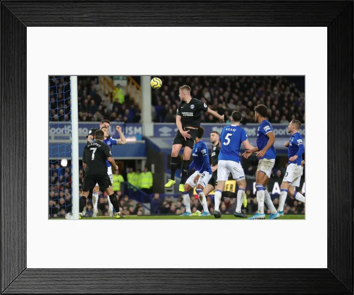 Framed Print : Intense Premier League Showdown: Everton vs. Brighton and Hove Albion at Goodison Park (11JAN20) Framed Print : Intense Premier League Showdown: Everton vs. Brighton and Hove Albion at Goodison Park (11JAN20)