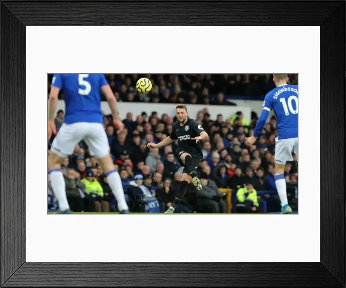 Framed Print : Intense Premier League Showdown: Everton vs. Brighton and Hove Albion at Goodison Park (11JAN20) Framed Print : Intense Premier League Showdown: Everton vs. Brighton and Hove Albion at Goodison Park (11JAN20)
