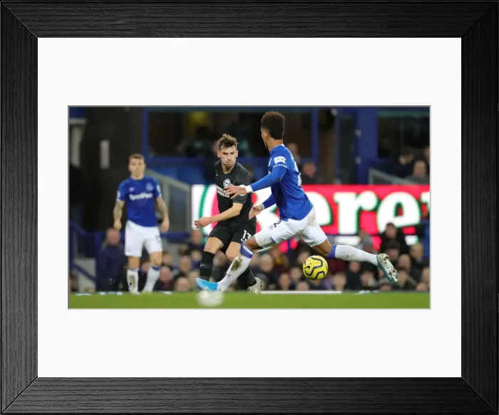 Framed Print : Intense Premier League Showdown: Everton vs. Brighton and Hove Albion at Goodison Park (11JAN20) Framed Print : Intense Premier League Showdown: Everton vs. Brighton and Hove Albion at Goodison Park (11JAN20)