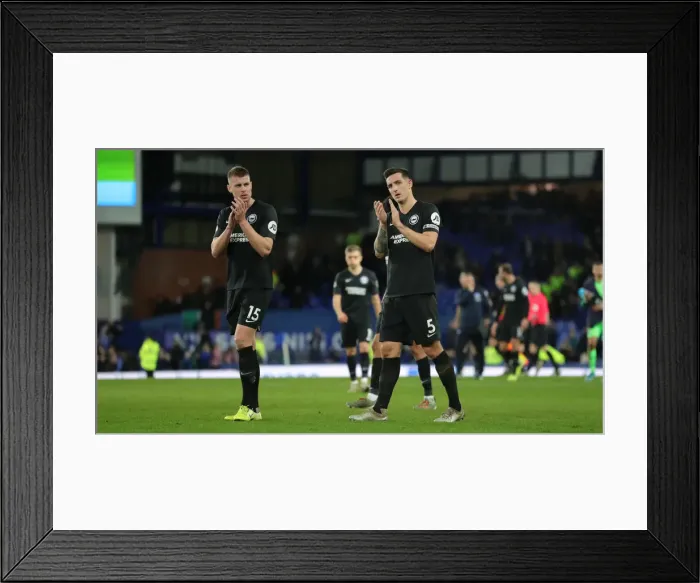 Framed Print : Intense Premier League Showdown: Everton vs. Brighton and Hove Albion at Goodison Park (11JAN20) Framed Print : Intense Premier League Showdown: Everton vs. Brighton and Hove Albion at Goodison Park (11JAN20)