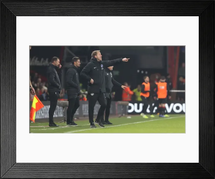 Framed Print : Intense Premier League Showdown: Bournemouth vs. Brighton (21JAN20) Framed Print : Intense Premier League Showdown: Bournemouth vs. Brighton (21JAN20)