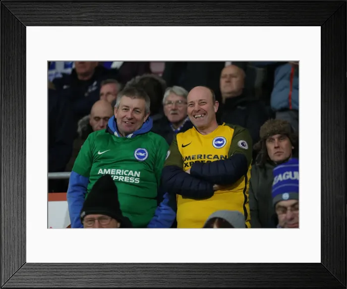 Framed Print : Intense Premier League Showdown: Bournemouth vs. Brighton (21JAN20)