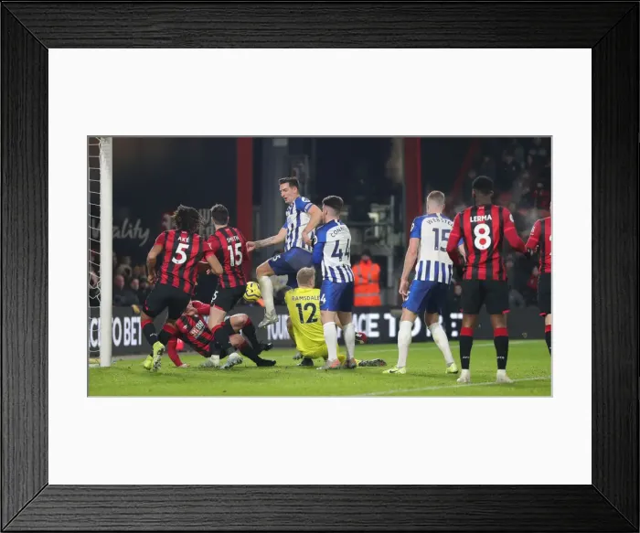 Framed Print : Intense Premier League Showdown: Bournemouth vs. Brighton (21Jan20) - Vitality Stadium Framed Print : Intense Premier League Showdown: Bournemouth vs. Brighton (21Jan20) - Vitality Stadium